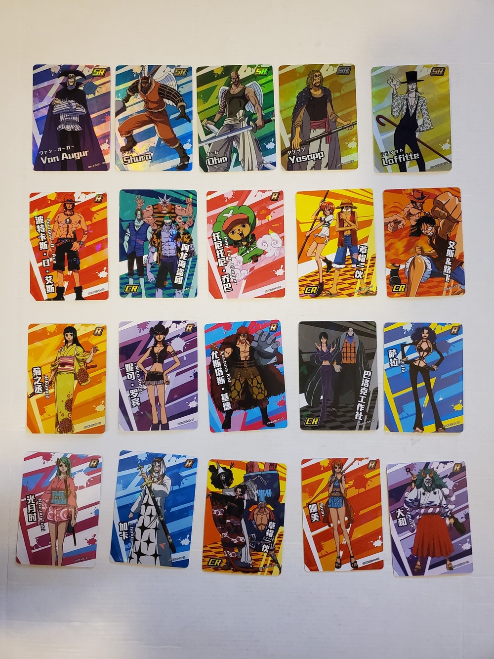 One Piece Brand TCG CCG Collectible Trading Cards Anime Super Rare Secret Rare 3